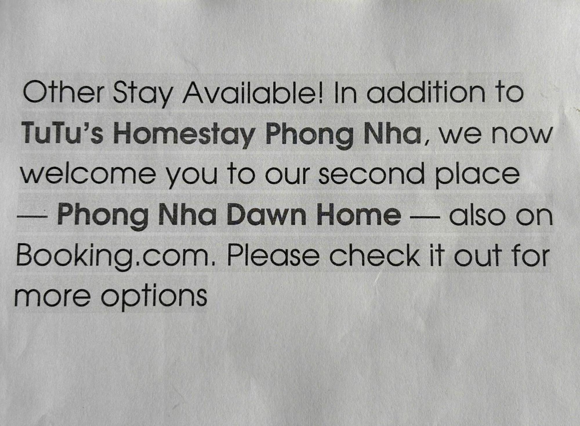 Tutu'S Homestay Phong Nha Kültér fotó